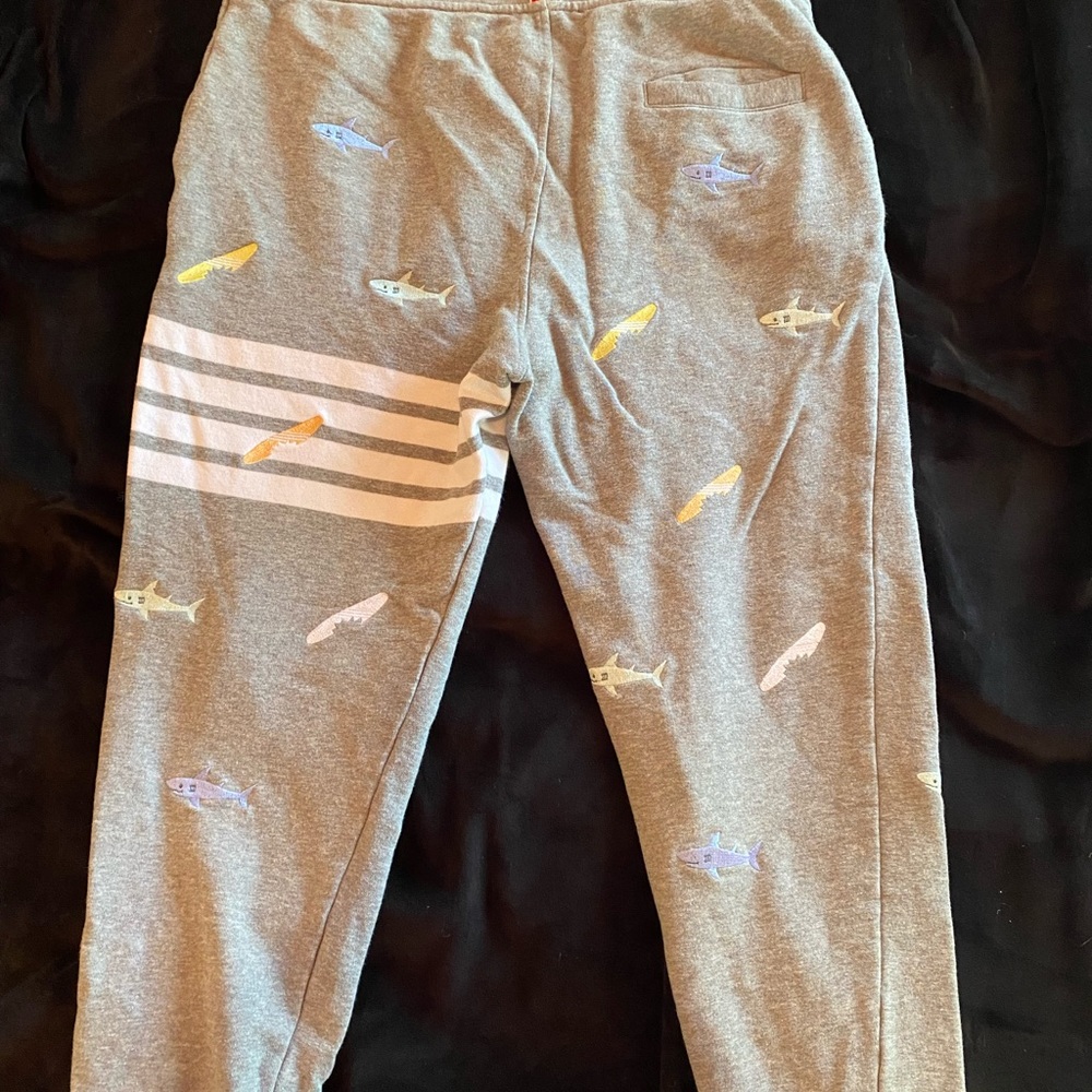 Thom Browne Shark Sweatpants - Picture 2 of 4